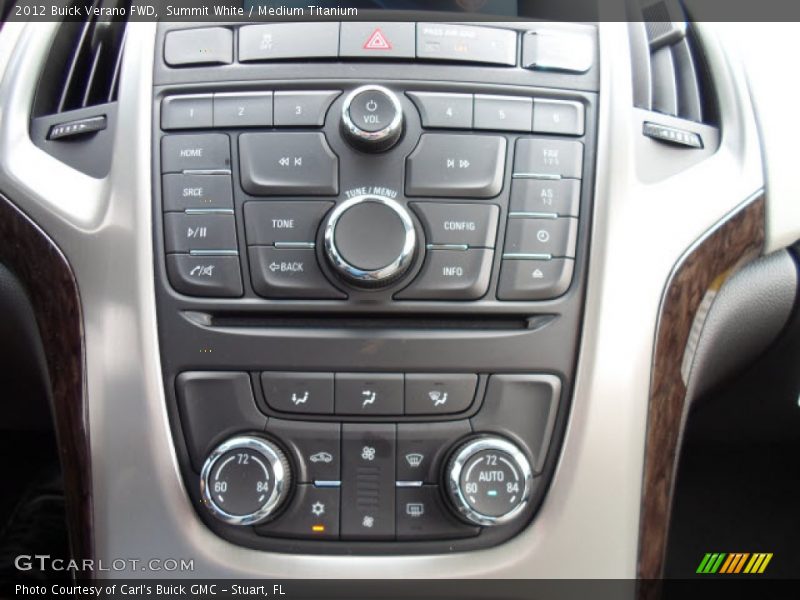 Summit White / Medium Titanium 2012 Buick Verano FWD