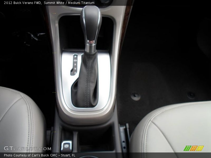 Summit White / Medium Titanium 2012 Buick Verano FWD