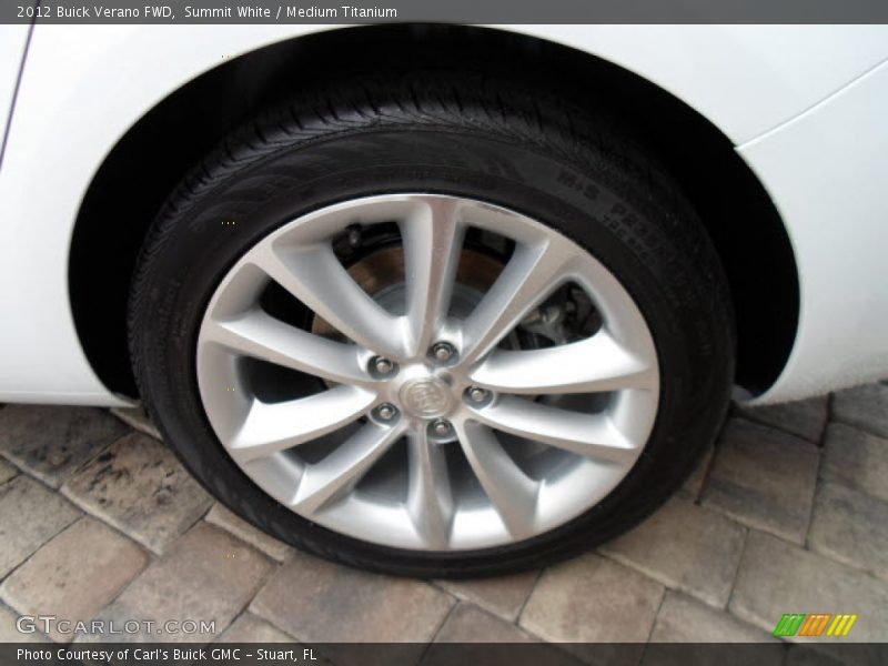 Summit White / Medium Titanium 2012 Buick Verano FWD