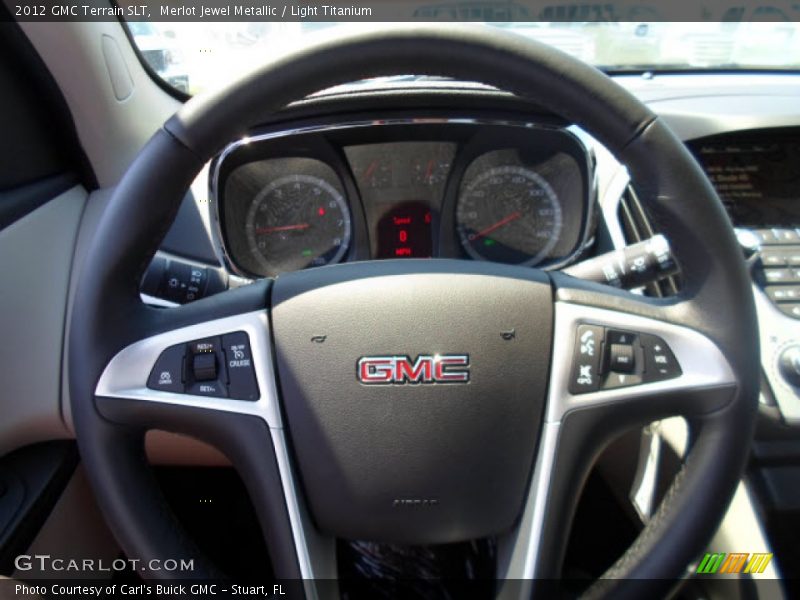 Merlot Jewel Metallic / Light Titanium 2012 GMC Terrain SLT