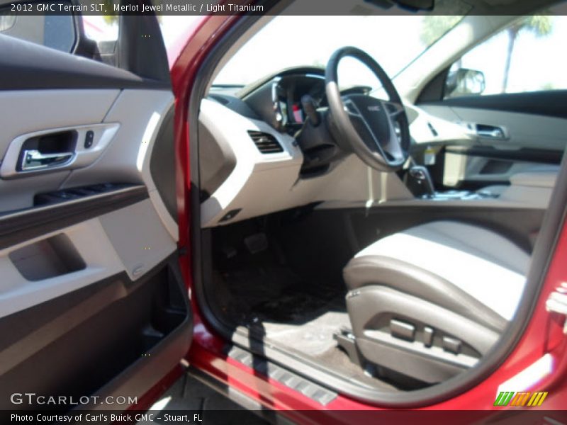 Merlot Jewel Metallic / Light Titanium 2012 GMC Terrain SLT