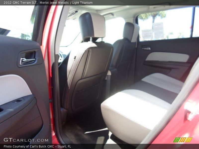 Merlot Jewel Metallic / Light Titanium 2012 GMC Terrain SLT
