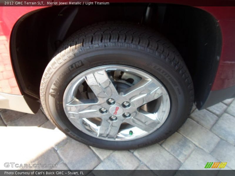 Merlot Jewel Metallic / Light Titanium 2012 GMC Terrain SLT