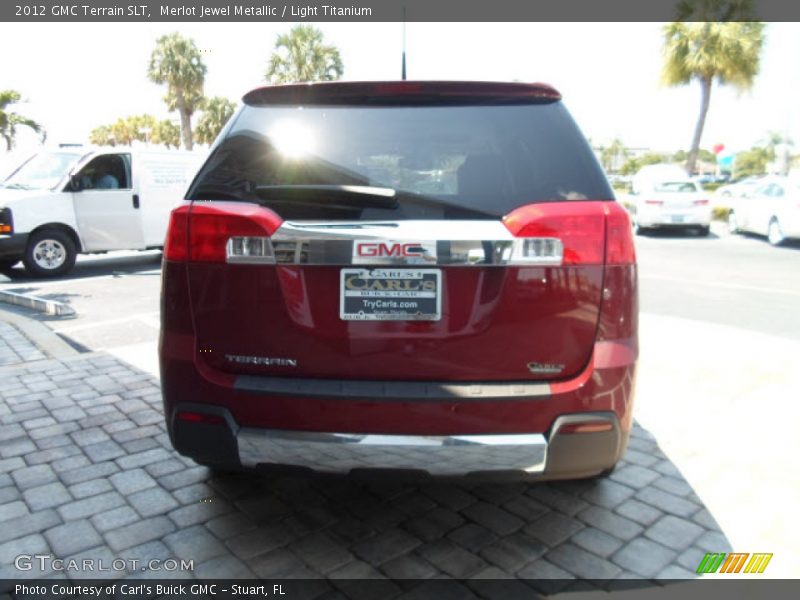Merlot Jewel Metallic / Light Titanium 2012 GMC Terrain SLT