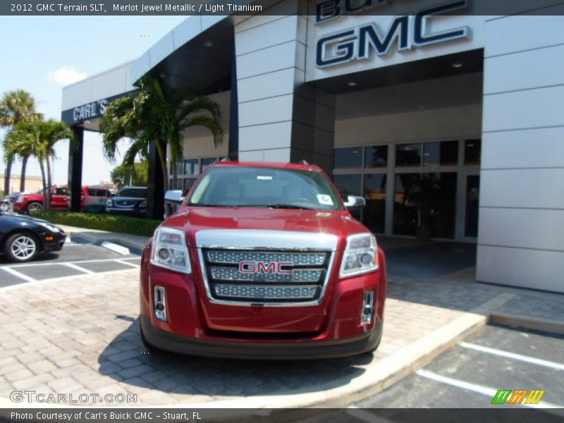 Merlot Jewel Metallic / Light Titanium 2012 GMC Terrain SLT