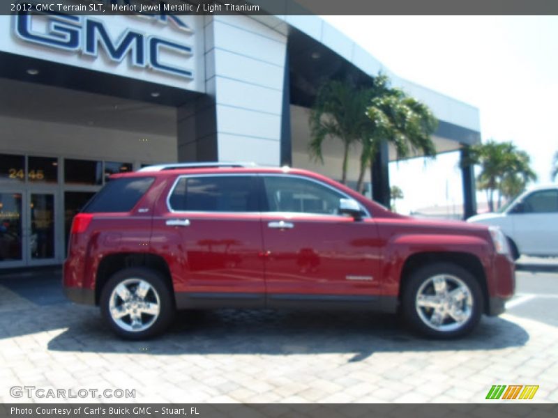 Merlot Jewel Metallic / Light Titanium 2012 GMC Terrain SLT