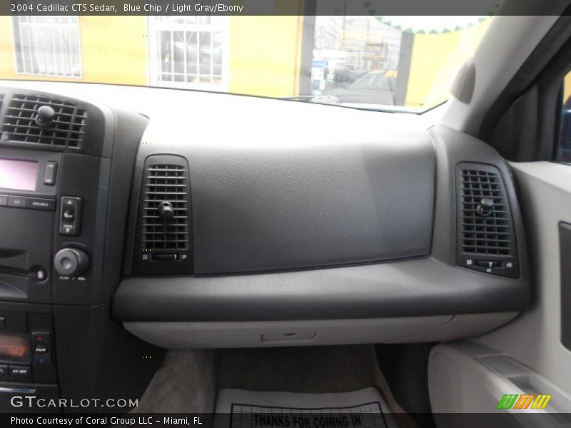 Blue Chip / Light Gray/Ebony 2004 Cadillac CTS Sedan
