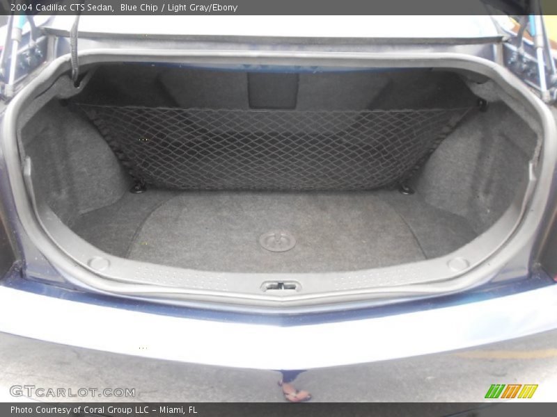Blue Chip / Light Gray/Ebony 2004 Cadillac CTS Sedan