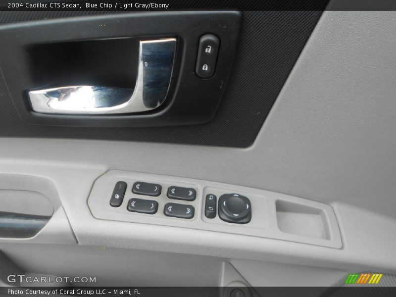 Blue Chip / Light Gray/Ebony 2004 Cadillac CTS Sedan