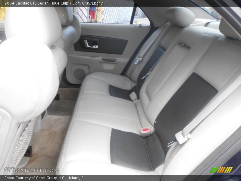 Blue Chip / Light Gray/Ebony 2004 Cadillac CTS Sedan