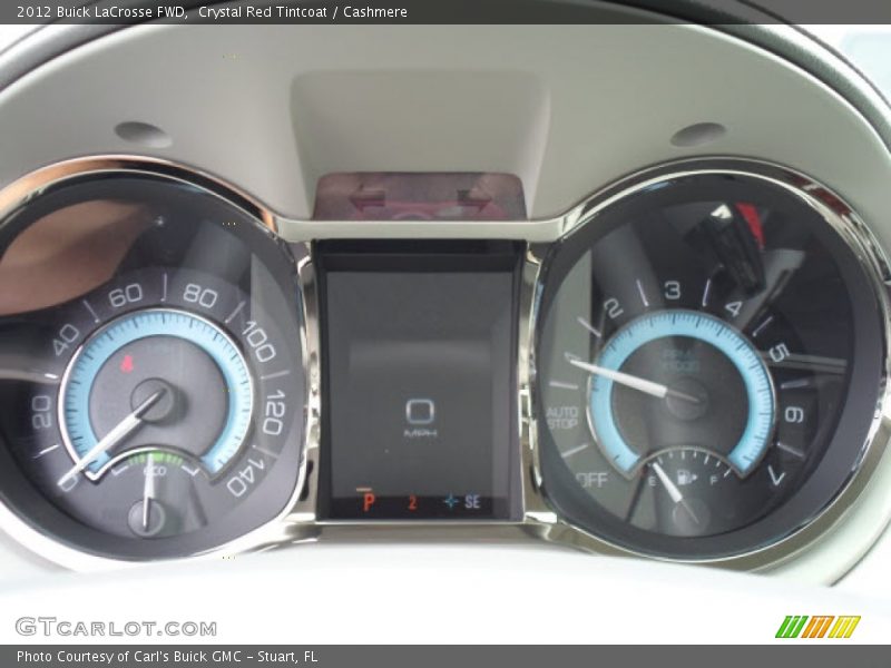 Crystal Red Tintcoat / Cashmere 2012 Buick LaCrosse FWD