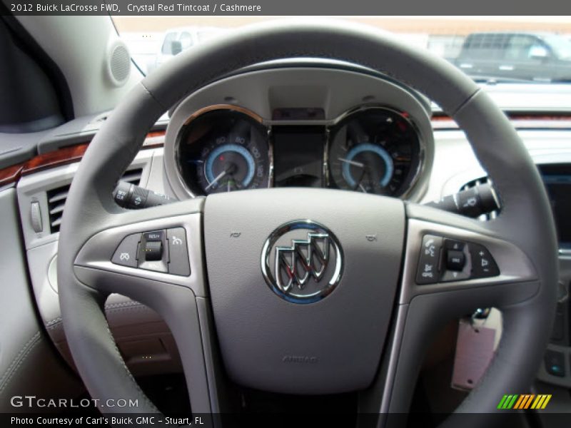 Crystal Red Tintcoat / Cashmere 2012 Buick LaCrosse FWD