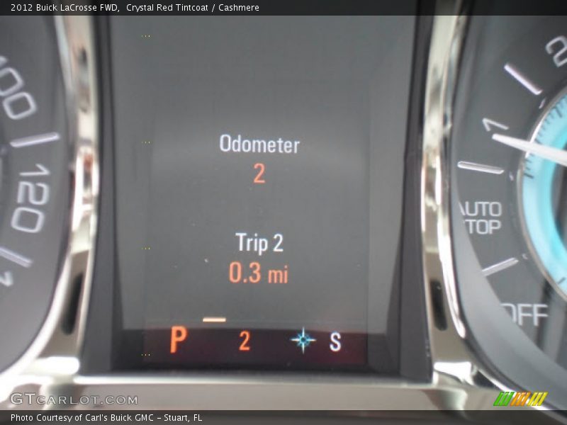 Crystal Red Tintcoat / Cashmere 2012 Buick LaCrosse FWD