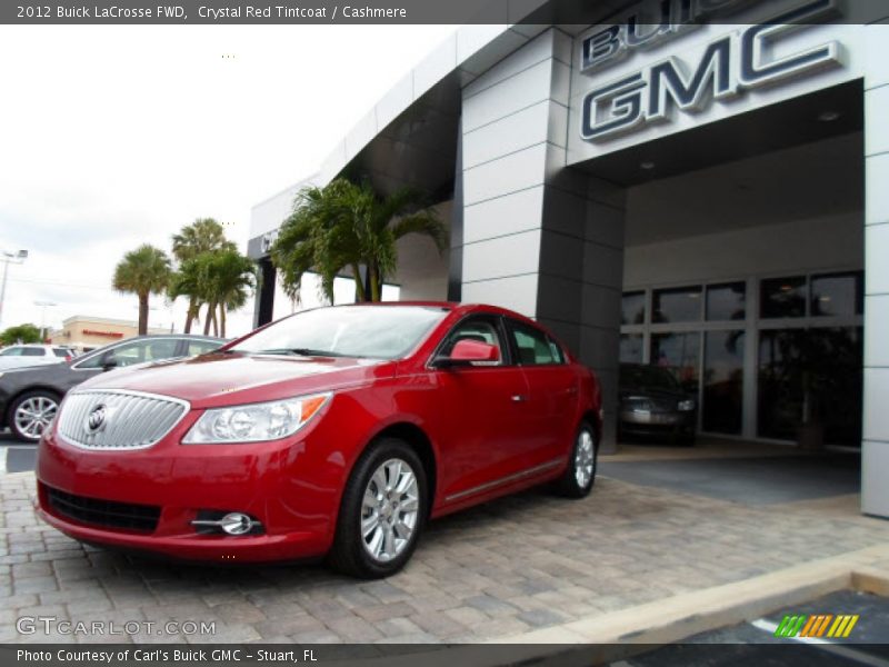 Crystal Red Tintcoat / Cashmere 2012 Buick LaCrosse FWD