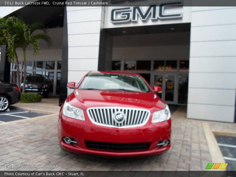 Crystal Red Tintcoat / Cashmere 2012 Buick LaCrosse FWD