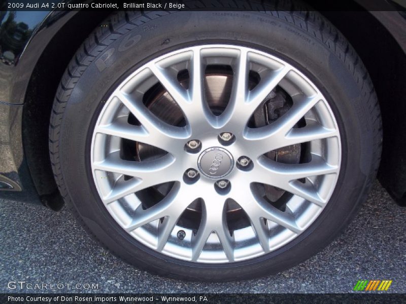  2009 A4 2.0T quattro Cabriolet Wheel
