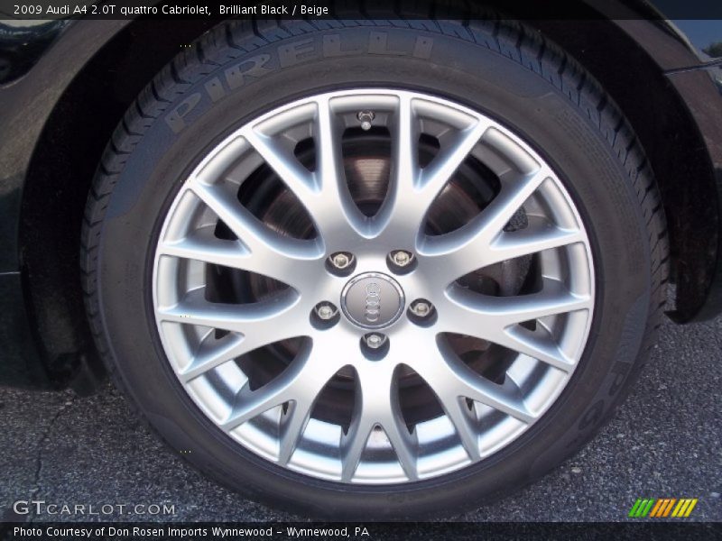  2009 A4 2.0T quattro Cabriolet Wheel