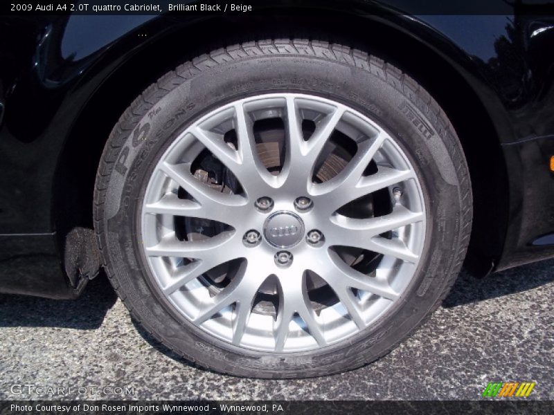  2009 A4 2.0T quattro Cabriolet Wheel