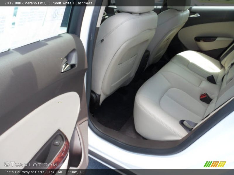 Summit White / Cashmere 2012 Buick Verano FWD