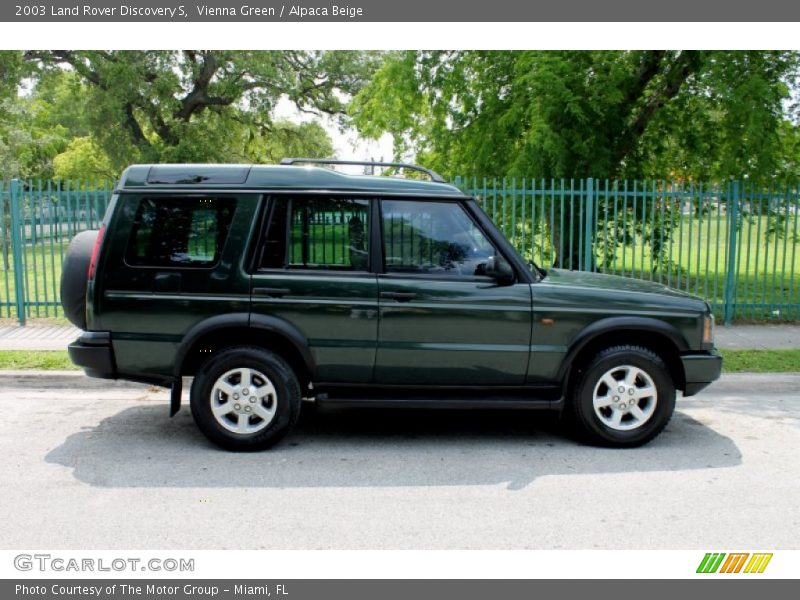 Vienna Green / Alpaca Beige 2003 Land Rover Discovery S