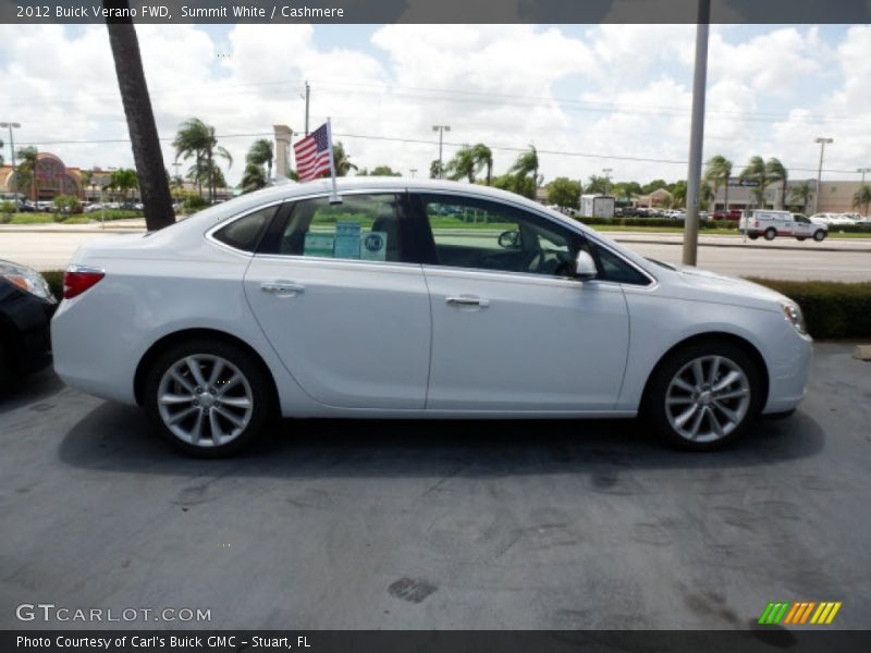 Summit White / Cashmere 2012 Buick Verano FWD