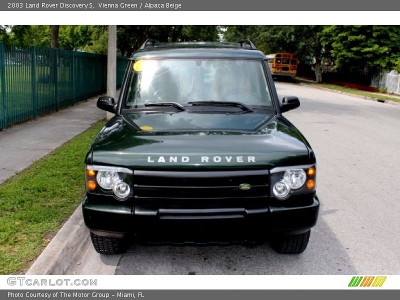 Vienna Green / Alpaca Beige 2003 Land Rover Discovery S