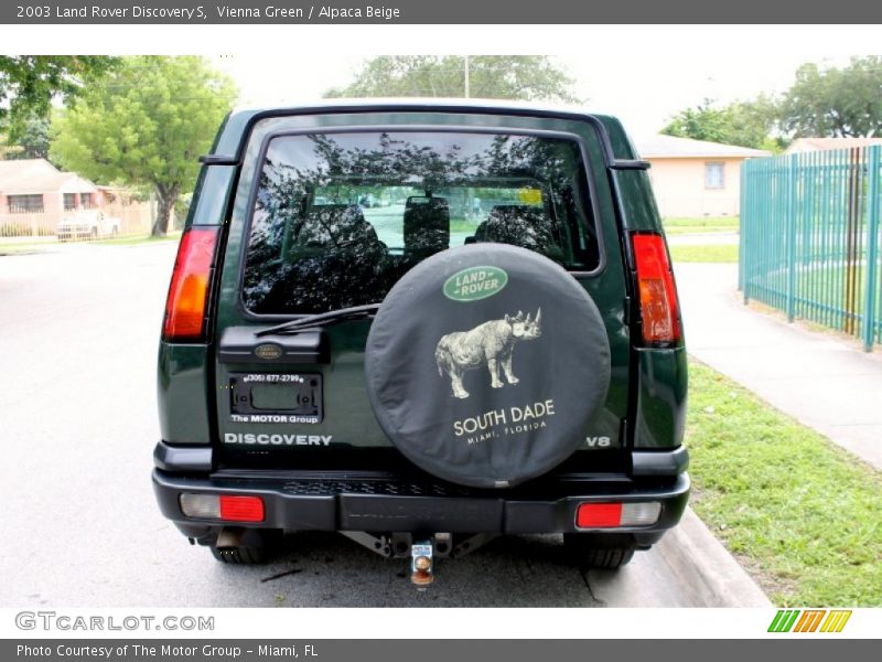 Vienna Green / Alpaca Beige 2003 Land Rover Discovery S