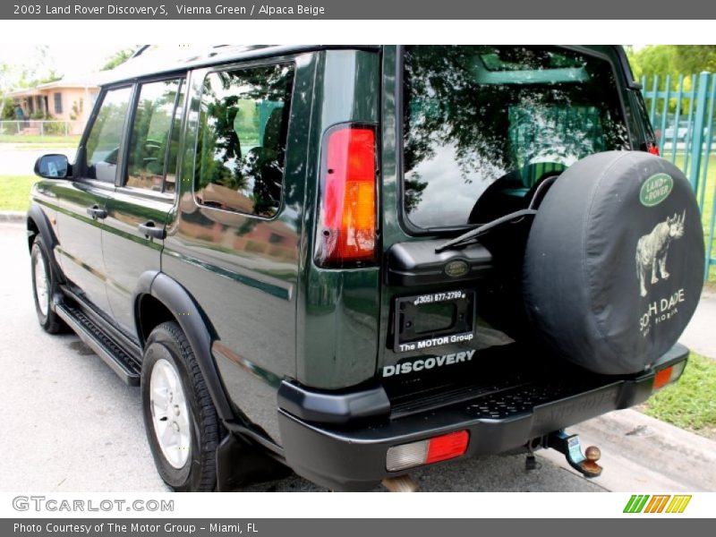 Vienna Green / Alpaca Beige 2003 Land Rover Discovery S
