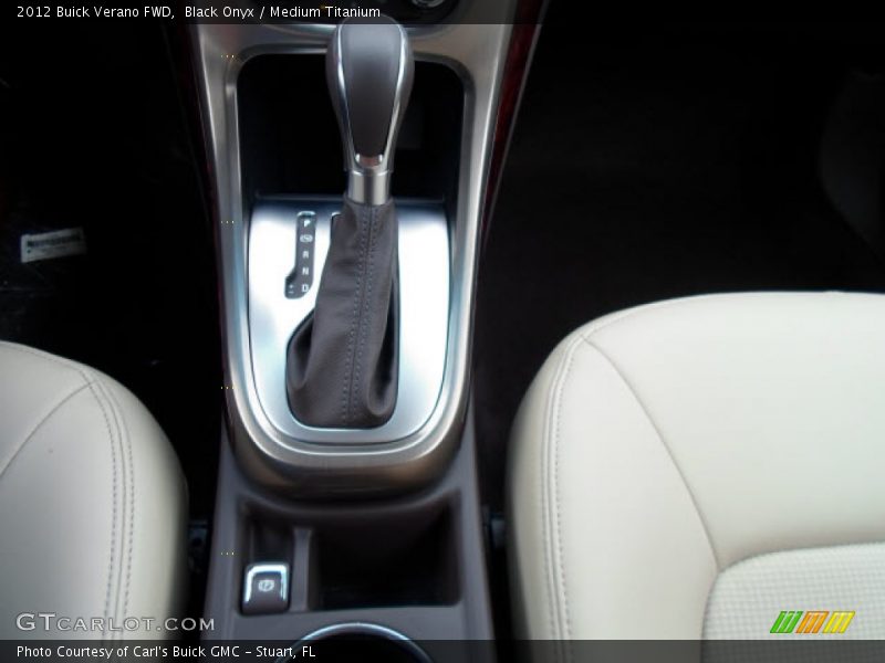 Black Onyx / Medium Titanium 2012 Buick Verano FWD