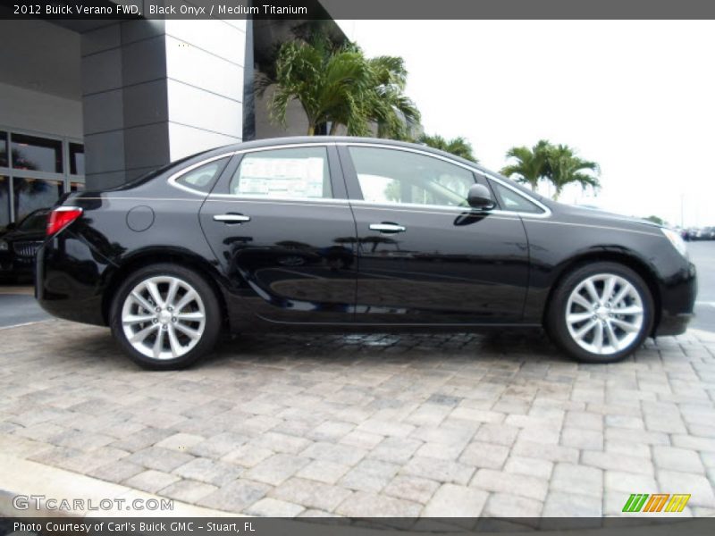 Black Onyx / Medium Titanium 2012 Buick Verano FWD