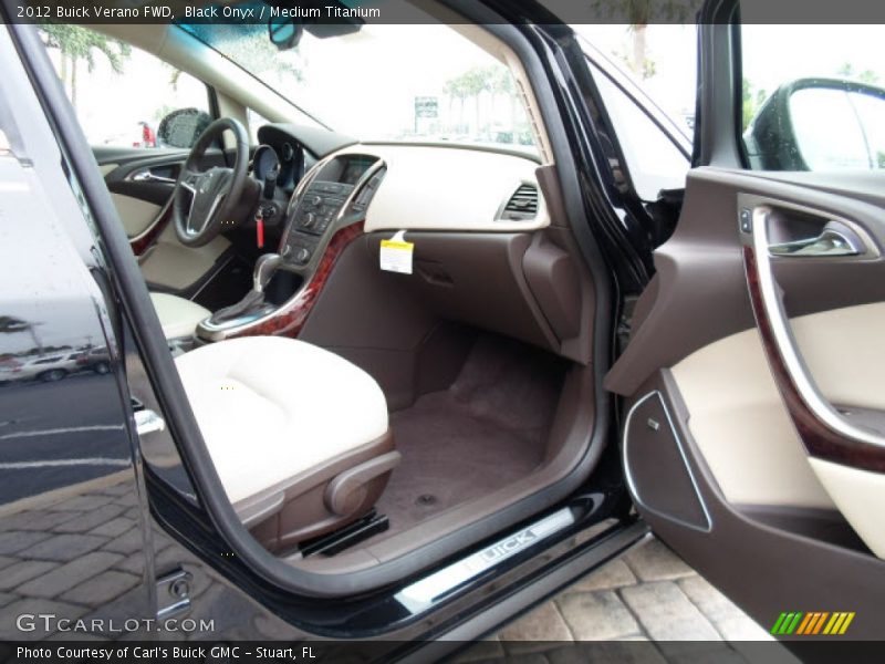 Black Onyx / Medium Titanium 2012 Buick Verano FWD