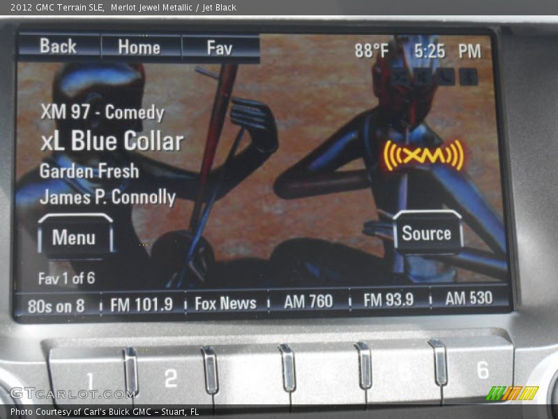 Merlot Jewel Metallic / Jet Black 2012 GMC Terrain SLE