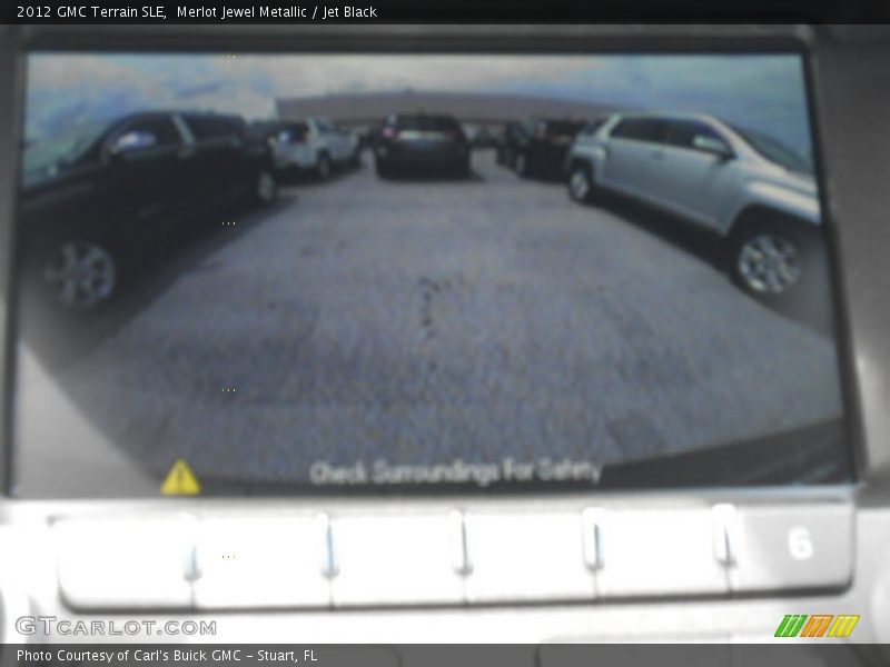 Merlot Jewel Metallic / Jet Black 2012 GMC Terrain SLE