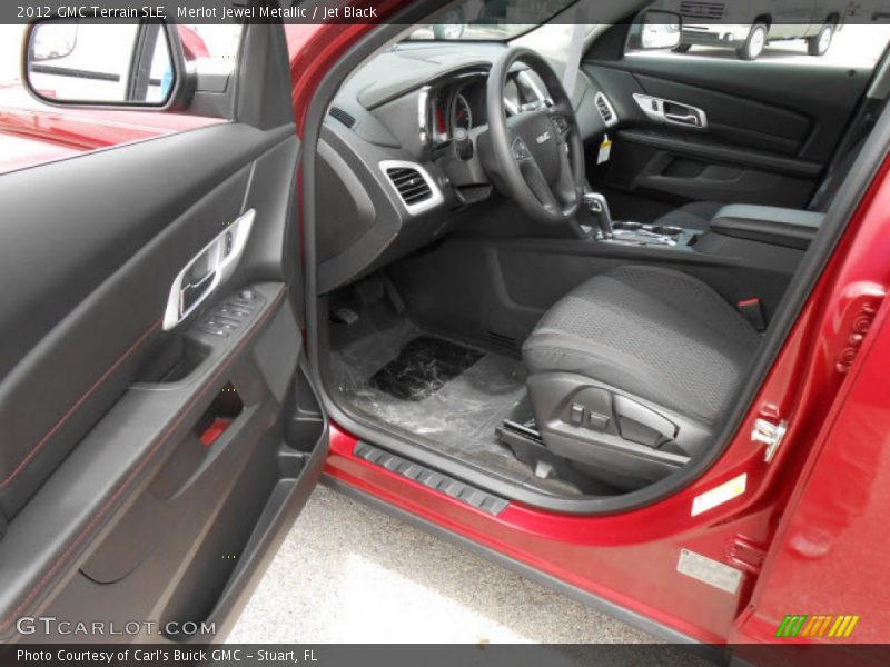 Merlot Jewel Metallic / Jet Black 2012 GMC Terrain SLE