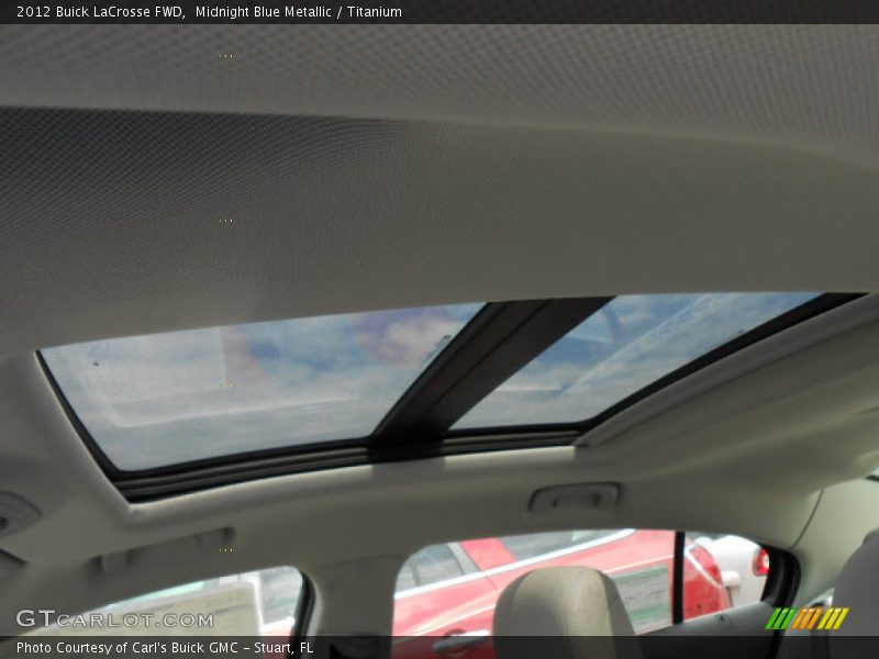 Sunroof of 2012 LaCrosse FWD