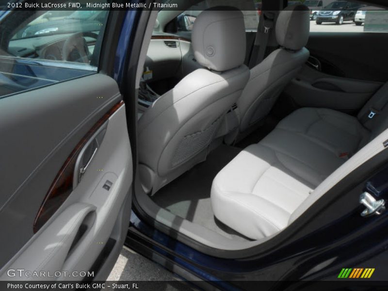 Midnight Blue Metallic / Titanium 2012 Buick LaCrosse FWD