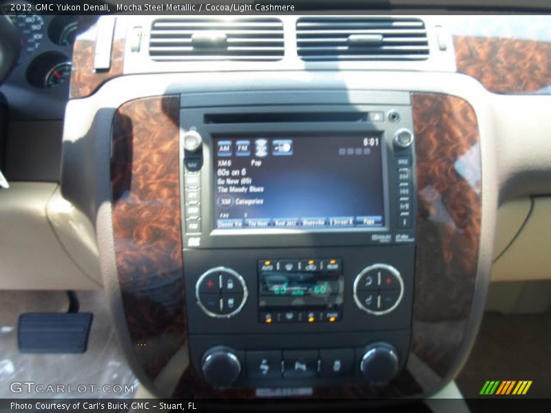 Mocha Steel Metallic / Cocoa/Light Cashmere 2012 GMC Yukon Denali