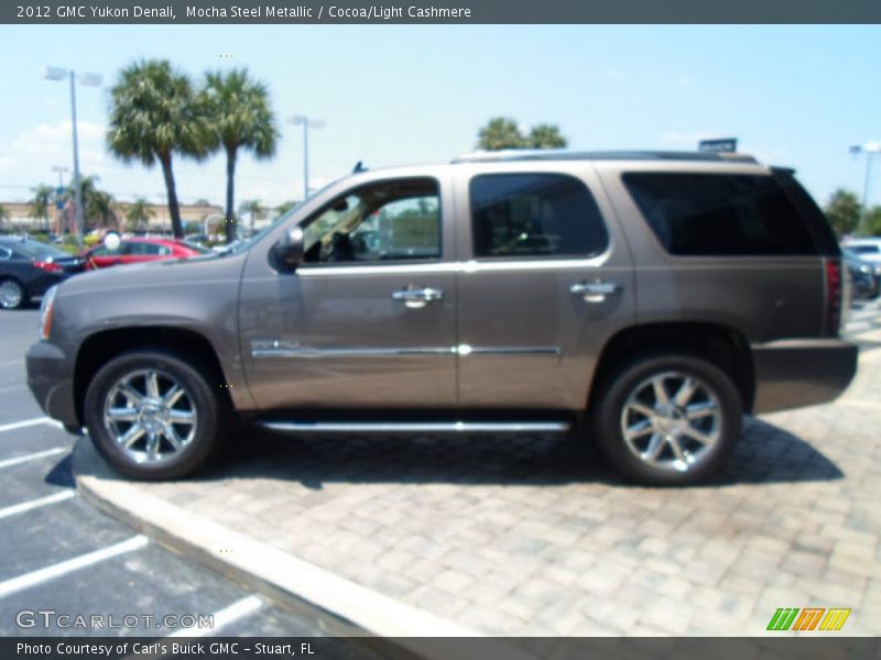 Mocha Steel Metallic / Cocoa/Light Cashmere 2012 GMC Yukon Denali