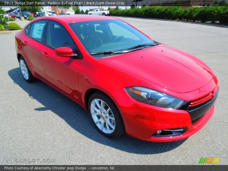 Front 3/4 View of 2013 Dart Rallye