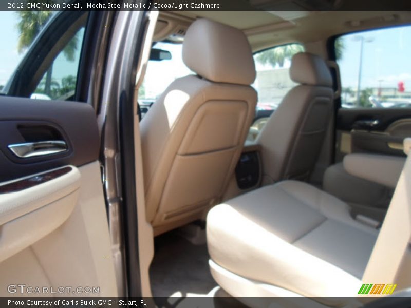 Mocha Steel Metallic / Cocoa/Light Cashmere 2012 GMC Yukon Denali