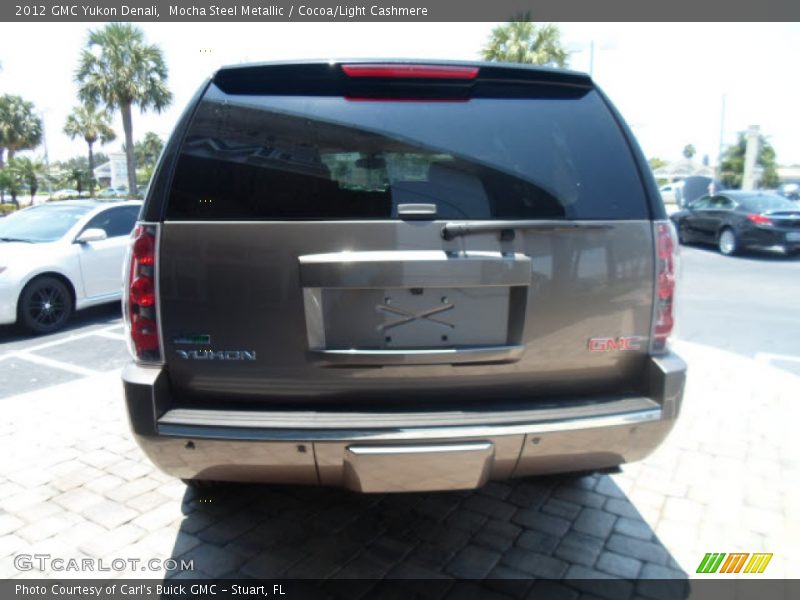 Mocha Steel Metallic / Cocoa/Light Cashmere 2012 GMC Yukon Denali