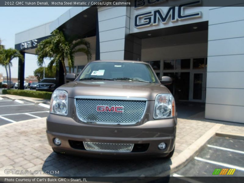 Mocha Steel Metallic / Cocoa/Light Cashmere 2012 GMC Yukon Denali