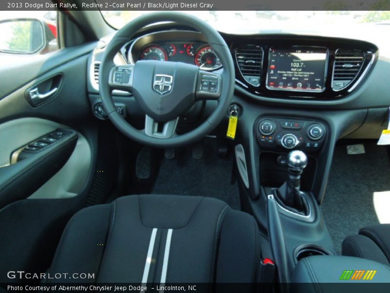 Dashboard of 2013 Dart Rallye