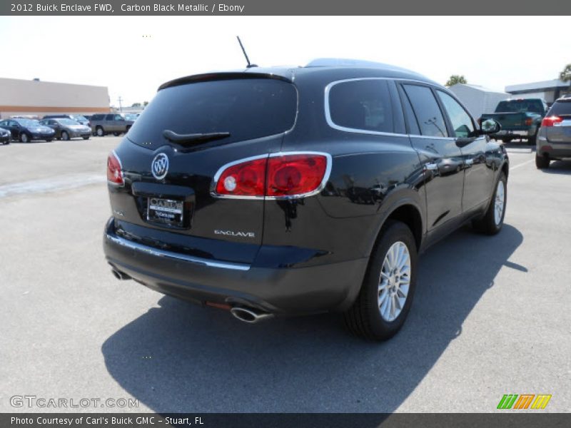 Carbon Black Metallic / Ebony 2012 Buick Enclave FWD