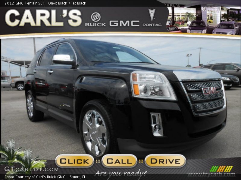 Onyx Black / Jet Black 2012 GMC Terrain SLT