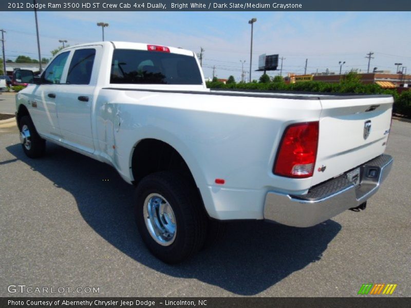  2012 Ram 3500 HD ST Crew Cab 4x4 Dually Bright White