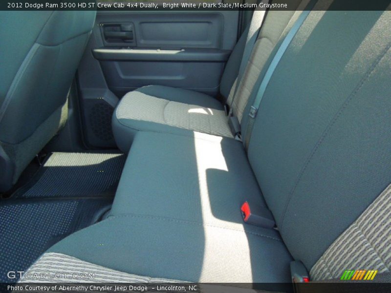 Bright White / Dark Slate/Medium Graystone 2012 Dodge Ram 3500 HD ST Crew Cab 4x4 Dually
