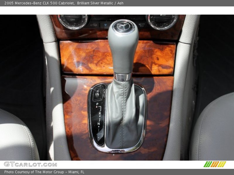 Brilliant Silver Metallic / Ash 2005 Mercedes-Benz CLK 500 Cabriolet