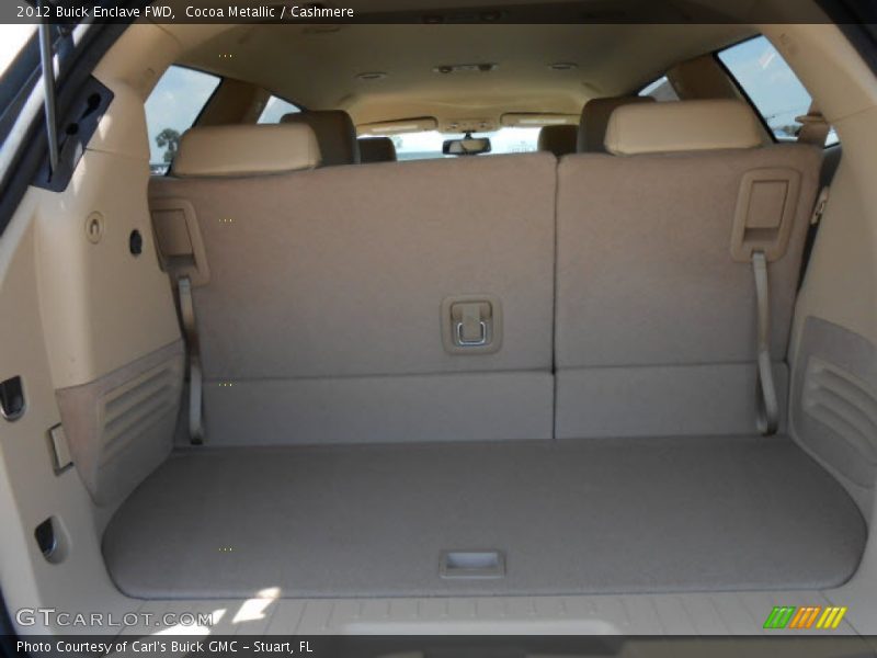 Cocoa Metallic / Cashmere 2012 Buick Enclave FWD