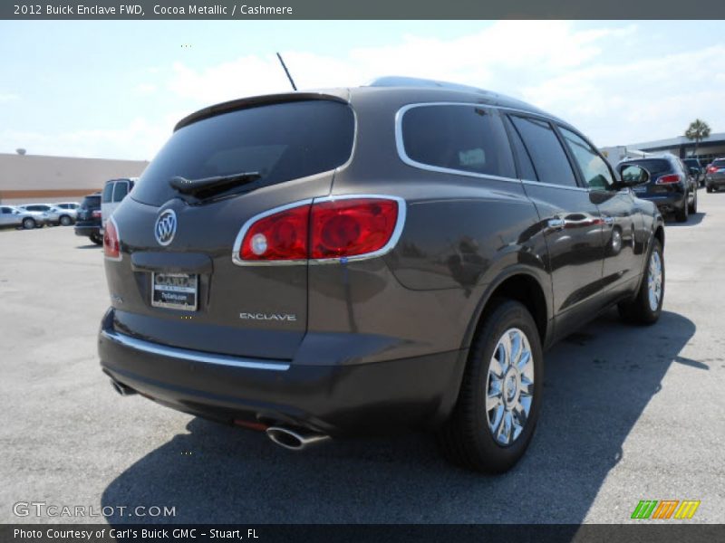 Cocoa Metallic / Cashmere 2012 Buick Enclave FWD